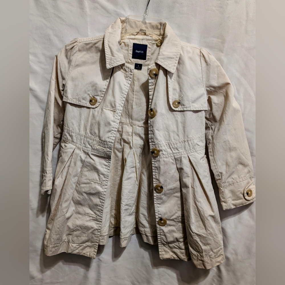 GAP Kid's Tan Trench Coat
